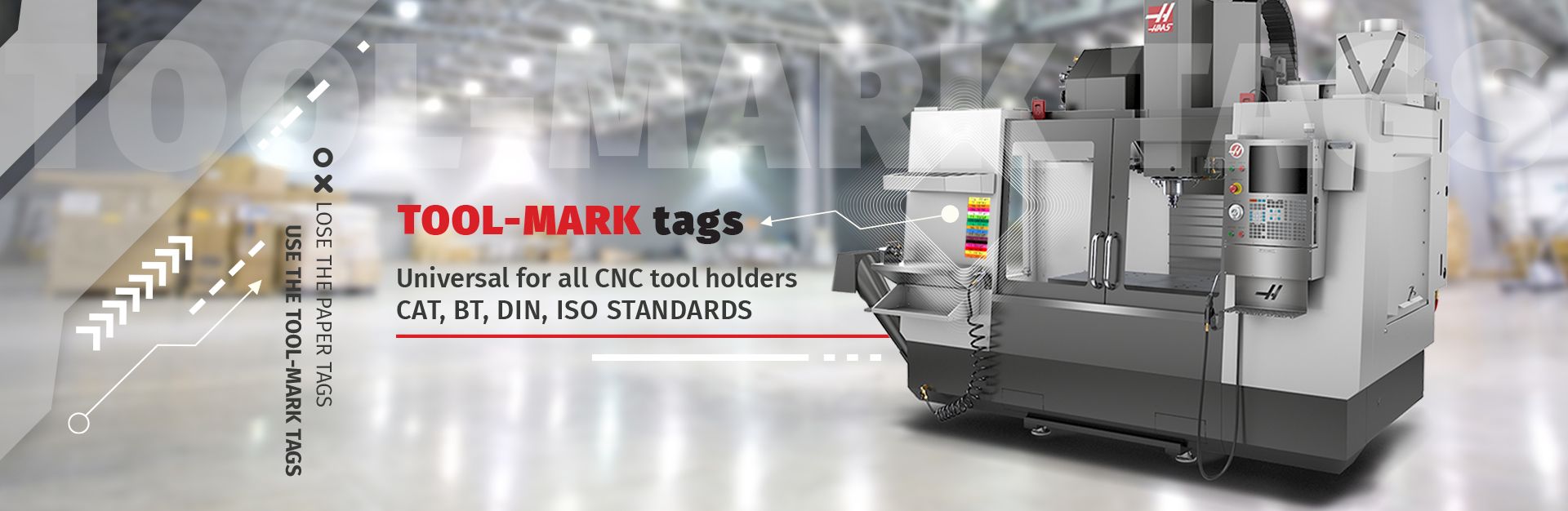 TOOL MARK tags made in America